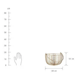 Aktion 🤩 BUTLERS MORGAN Korb Rund Ø30cm ✔️ -BUTLERS Store unnamed file 4409