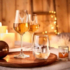 Neu 👏 BUTLERS MOUNTAIN LOVE Glas Mit Hirschkopf 360ml 🎁