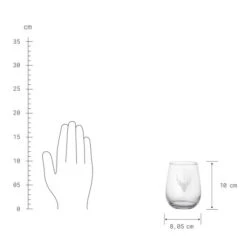 Neu 👏 BUTLERS MOUNTAIN LOVE Glas Mit Hirschkopf 360ml 🎁 -BUTLERS Store unnamed file 4454