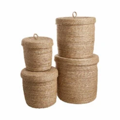 Coupon 🧨 BUTLERS RUSH ROPE Korb Mit Deckel Ø40cm 🔥 -BUTLERS Store unnamed file 4592