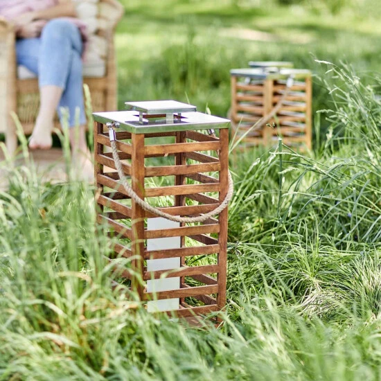 Neu ✔️ BUTLERS SHORE Laterne Mangoholz Höhe 65cm 😉 4 Neu ✔️ BUTLERS SHORE Laterne Mangoholz Höhe 65cm 😉 – Bild 2