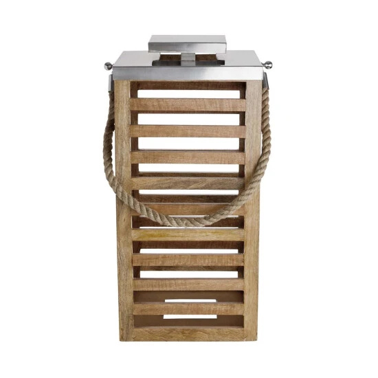 Neu ✔️ BUTLERS SHORE Laterne Mangoholz Höhe 65cm 😉 6 Neu ✔️ BUTLERS SHORE Laterne Mangoholz Höhe 65cm 😉 – Bild 4