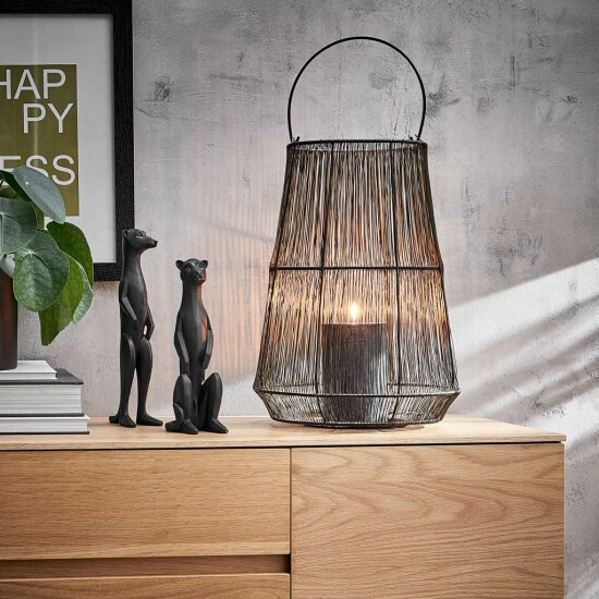 Schlussverkauf ✨ BUTLERS YOKO Laterne Höhe 43cm ❤️ 4 Schlussverkauf ✨ BUTLERS YOKO Laterne Höhe 43cm ❤️ – Bild 2