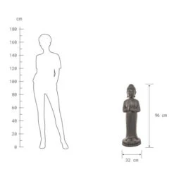 Blitzangebot 😀 BUTLERS BUDDHA Statue Höhe 96cm 😉 -BUTLERS Store unnamed file 4651