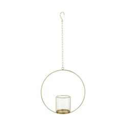 Auslauf ⌛ BUTLERS LUNA Hängedeko-Ring Mit Glaseinsatz Ø40cm 💯