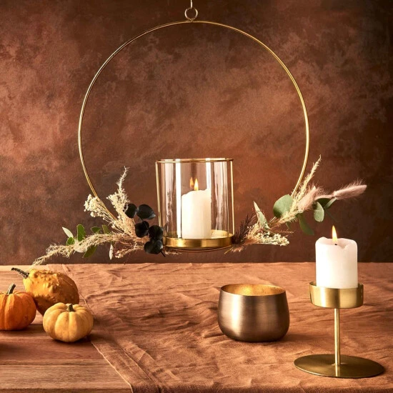 Auslauf ⌛ BUTLERS LUNA Hängedeko-Ring Mit Glaseinsatz Ø40cm 💯 7 Auslauf ⌛ BUTLERS LUNA Hängedeko-Ring Mit Glaseinsatz Ø40cm 💯 – Bild 5