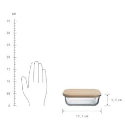 Großhandel 🌟 BUTLERS NATURALS Lunchbox Mit Bambusdeckel 600ml ❤️ -BUTLERS Store unnamed file 4828