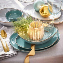 Aktion 🔔 BUTLERS FINCA Geschirr-Set 12-tlg. ❤️ -BUTLERS Store unnamed file 508