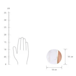 Großhandel 🌟 BUTLERS MARBLE KITCHEN 4x Untersetzer Mit Goldstreifen Ø10cm ✔️ -BUTLERS Store unnamed file 530