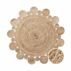 Coupon ✔️ BUTLERS ALL NATURE Hanf-Teppich Ø110cm 🛒