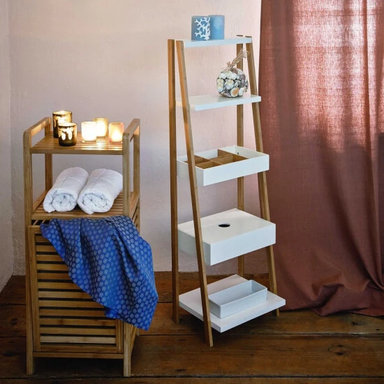 Schlussverkauf 💯 BUTLERS BIG BAMBOO Regal Mit Wäschekorb 🔔 5 Schlussverkauf 💯 BUTLERS BIG BAMBOO Regal Mit Wäschekorb 🔔 – Bild 3