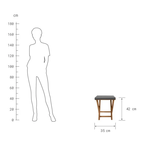 Aktion ❤️ BUTLERS FISHERMAN Hocker 🔥 6 Aktion ❤️ BUTLERS FISHERMAN Hocker 🔥 – Bild 4