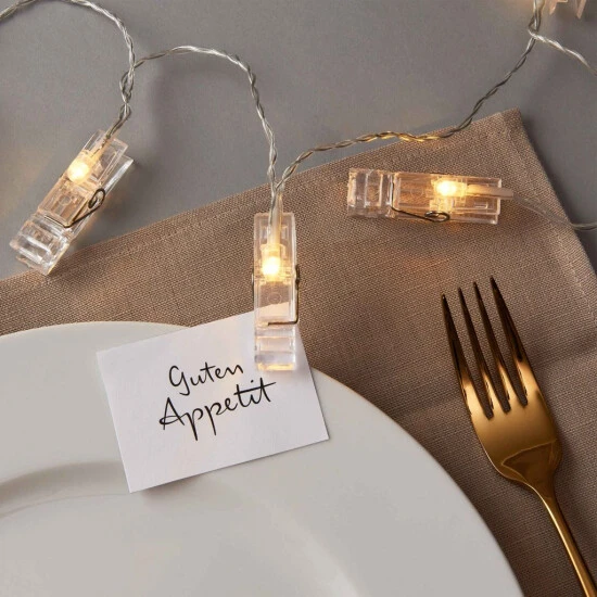 Besorgen ✨ BUTLERS CLIP ART LED-Klammern 10 Lichter Mit USB-Batteriefach 🌟 7 Besorgen ✨ BUTLERS CLIP ART LED-Klammern 10 Lichter Mit USB-Batteriefach 🌟 – Bild 5
