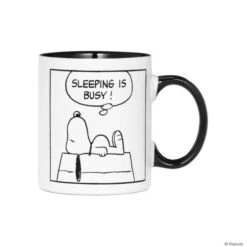 Aktion ⌛ BUTLERS PEANUTS Tasse Comic Sleeping 🎁