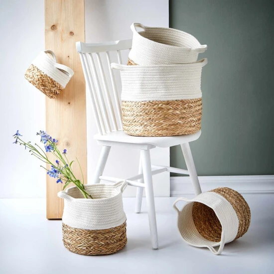 Top 10 🧨 BUTLERS Baumwolle BRAID Korb Rund Ø26cm ⭐ 4 Top 10 🧨 BUTLERS Baumwolle BRAID Korb Rund Ø26cm ⭐ – Bild 2