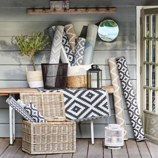 Budget 💯 BUTLERS COLOUR CLASH In- & Outdoor-Teppich Ethno Rauten L 180 X B 118cm ✔️ 10 Budget 💯 BUTLERS COLOUR CLASH In- & Outdoor-Teppich Ethno Rauten L 180 X B 118cm ✔️ – Bild 8