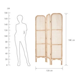 Coupon 😉 BUTLERS BOHO LOUNGE Paravent Aus Rattan L 120 X H 180cm 🛒 -BUTLERS Store unnamed file 862