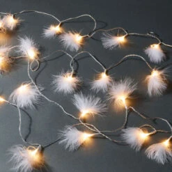 Rabatt 😀 BUTLERS FEATHERS LED-Lichterkette Federn 20 Lichter Mit USB-Batteriefach 💯 -BUTLERS Store unnamed file 930