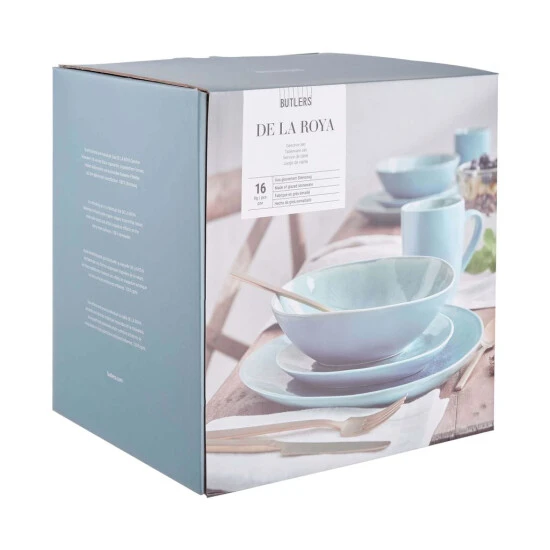 Neu 👍 BUTLERS DE LA ROYA 16-tlg. Geschirr-Set ✔️ 5 Neu 👍 BUTLERS DE LA ROYA 16-tlg. Geschirr-Set ✔️ – Bild 3